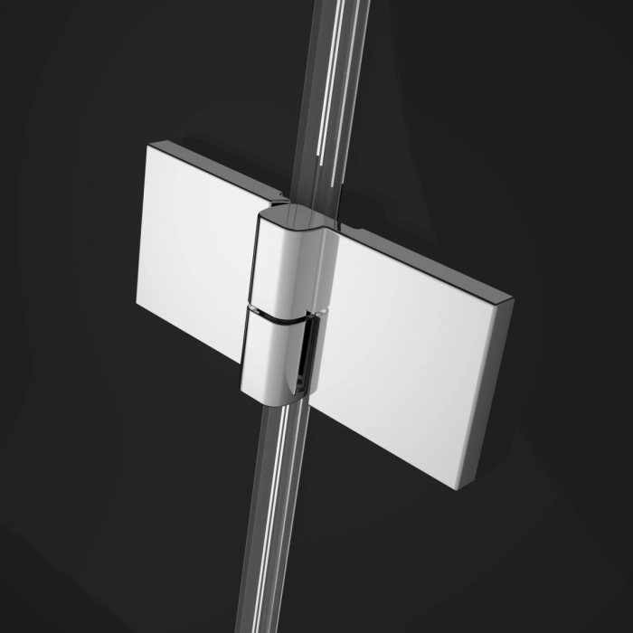 Radaway Nes DWB drzwi prysznicowe 90 wnękowe Lewe Chrom/Szkło przezroczyste 10029090-01-01L