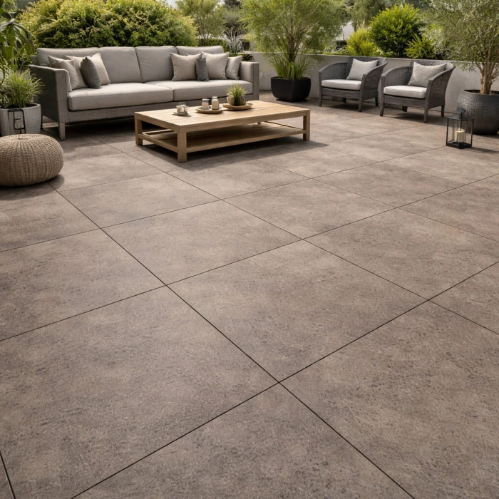 Tubądzin Płytka tarasowa Corte brown MAT 59,8x59,8x1,8