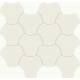 Tubądzin Mozaika gresowa Cielo e Terra Bianco Up Down 1 MAT 29,8x34,3x1