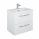 Szafka łazienkowa z umywalką Elita Roma Plus Compact 60 2S White Hg Pdw 167494