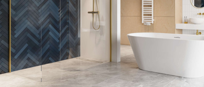 Płytki antypoślizgowe pod prysznic. Prysznic bez brodzika