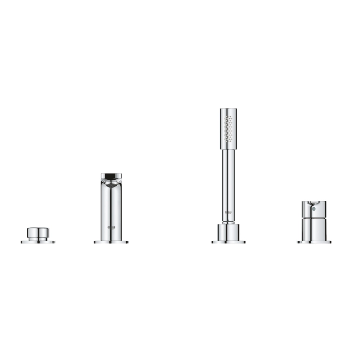 Grohe Lineare 4-otworowa bateria wannowa chrom 19577001
