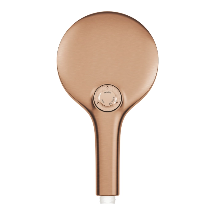 Grohe Rainshower Smartactive 130 prysznic ręczny 3 strumienie brushed warm sunset 26574DL0