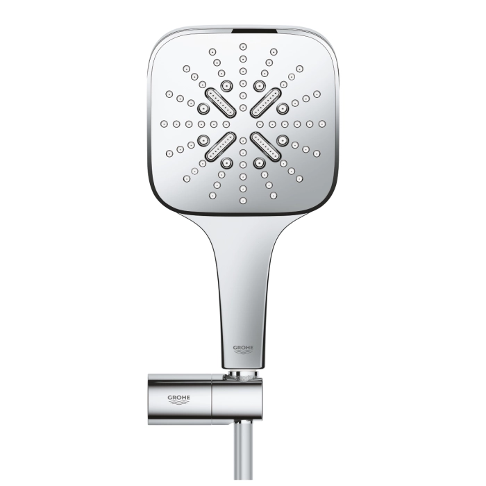 Grohe Rainshower Smartactive 130 cube zestaw prysznicowy, 3 strumienie chrom 26588000
