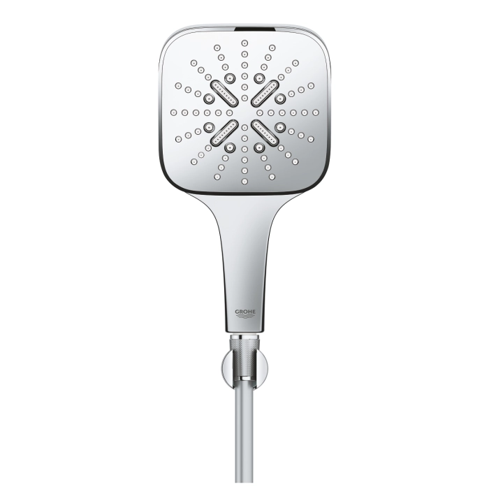 Grohe Rainshower Smartactive 130 cube zestaw prysznicowy, 3 strumienie chrom 26589000