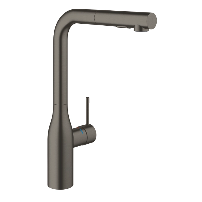Grohe Essence jednouchwytowa bateria zlewozmywakowa, dn 15 brushed hard graphite 30270AL0