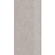 Paradyż Macroside Silver Stopnica Prosta Nacinana Mat. 29,8x59,8