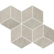 Paradyż Pure City Grys Mozaika Prasowana Romb Hexagon 20,4x23,8
