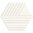 Paradyż Woodskin Bianco Heksagon Struktura C Ściana 19,8x17,1