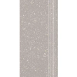 Paradyż Macroside Silver Stopnica Prosta Nacinana Mat. 29,8x59,8