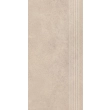 Paradyż Silkdust Beige Stopnica Prosta Nacinana Półpoler 29,8x59,8