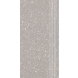 Paradyż Macroside Silver Stopnica Prosta Nacinana Półpoler 29,8x59,8
