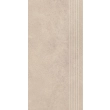 Paradyż Silkdust Light Beige Stopnica Prosta Nacinana Mat. 29,8x59,8