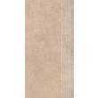 Paradyż Silkdust Beige Stopnica Prosta Nacinana Mat. 29,8x59,8