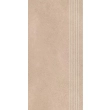 Paradyż Silkdust Beige Stopnica Prosta Nacinana Mat. 29,8x59,8