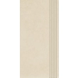 Paradyż Intero Beige Stopnica Prosta Nacinana Mat. 29,8x59,8