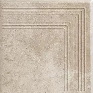 Paradyż Viano Beige Stopnica Narożna 30x30