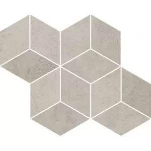 Paradyż Pure City Grys Mozaika Prasowana Romb Hexagon 20,4x23,8