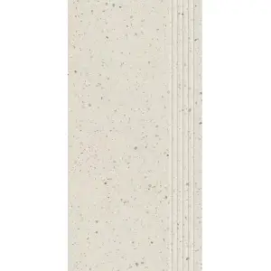 Paradyż Macroside Bianco Stopnica Prosta Nacinana Półpoler 29,8x59,8
