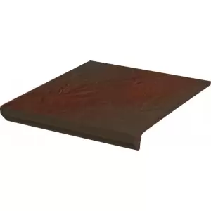 Paradyż Semir Brown Kapinos Stopnica Prosta 30x33