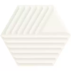 Paradyż Woodskin Bianco Heksagon Struktura C Ściana 19,8x17,1
