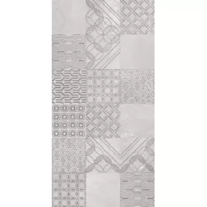 Paradyż Harmony Grys Ściana Patchwork 30x60