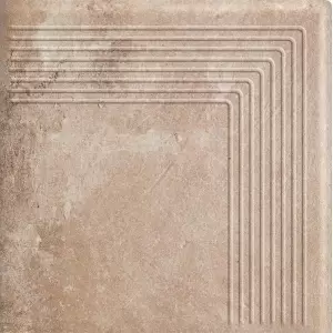 Paradyż Scandiano Ochra Stopnica Narożna 30x30