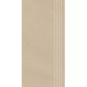 Paradyż Arkesia Beige Stopnica Prosta Nacinana Mat. 29,8x59,8