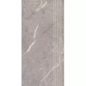 Paradyż Sunnydust Grys Stopnica Prosta Nacinana Mat. 29,8x59,8