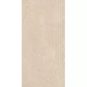 Paradyż Sunnydust Light Beige Stopnica Prosta Nacinana Mat. 29,8x59,8
