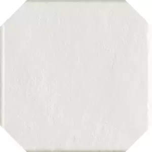 Paradyż Modern Bianco Gres Szkl. Struktura Octagon 19,8x19,8
