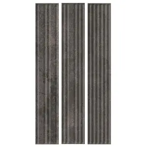Paradyż Carrizo Basalt Elewacja Struktura Stripes Mix Mat 40,0x6,6