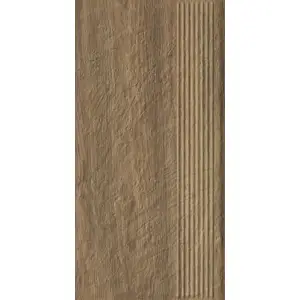 Paradyż Carrizo Wood Stopnica Prosta Struktura Mat 30,0x60,0