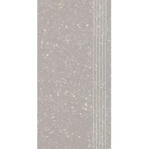 Paradyż Macroside Silver Stopnica Prosta Nacinana Półpoler 29,8x59,8