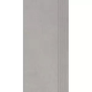 Paradyż Intero Silver Stopnica Prosta Nacinana Mat. 29,8x59,8