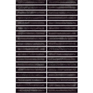 Paradyż Monpelli Mozaika Nacinana Black Murano 19,8X29,8