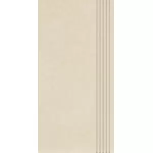 Paradyż Intero Beige Stopnica Prosta Nacinana Mat. 29,8x59,8