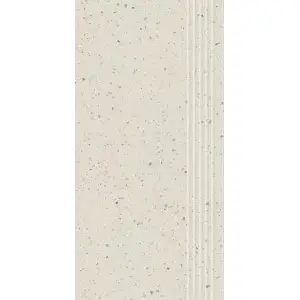 Paradyż Macroside Bianco Stopnica Prosta Nacinana Mat. 29,8x59,8