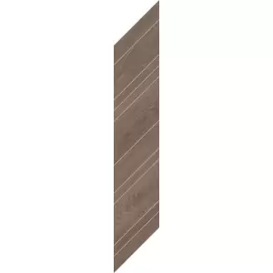 Paradyż Wildland Dark Dekor Chevron Prawy 14,8x88,8
