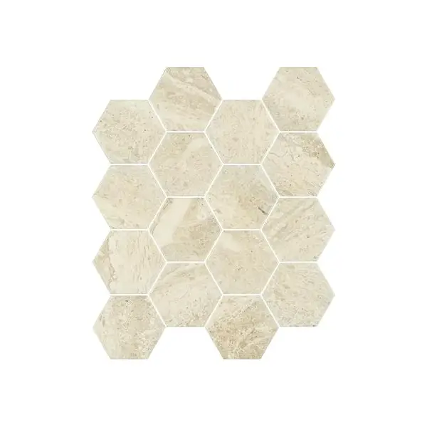 Paradyż Classica Sunlight Stone Beige Mozaika Prasowana Hexagon 22x25,5
