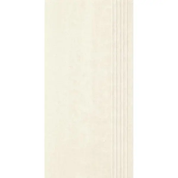 Paradyż Doblo Bianco Stopnica Prosta Nacinana Mat. 29,8x59,8