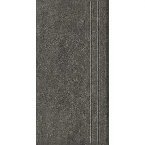 Paradyż Classica Carrizo Basalt Stopnica Prosta Struktura Mat 30,0x60,0
