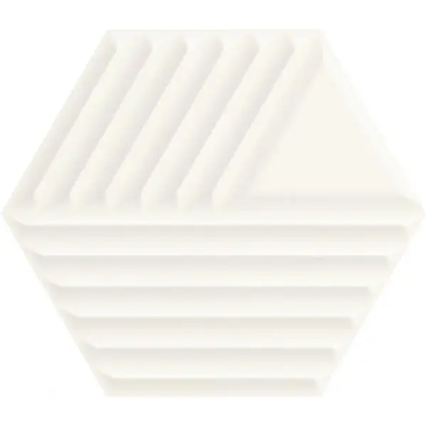Paradyż Woodskin Bianco Heksagon Struktura C Ściana 19,8x17,1