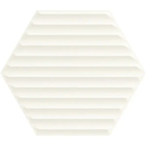 Paradyż Woodskin Bianco Heksagon Struktura B Ściana 19,8x17,1