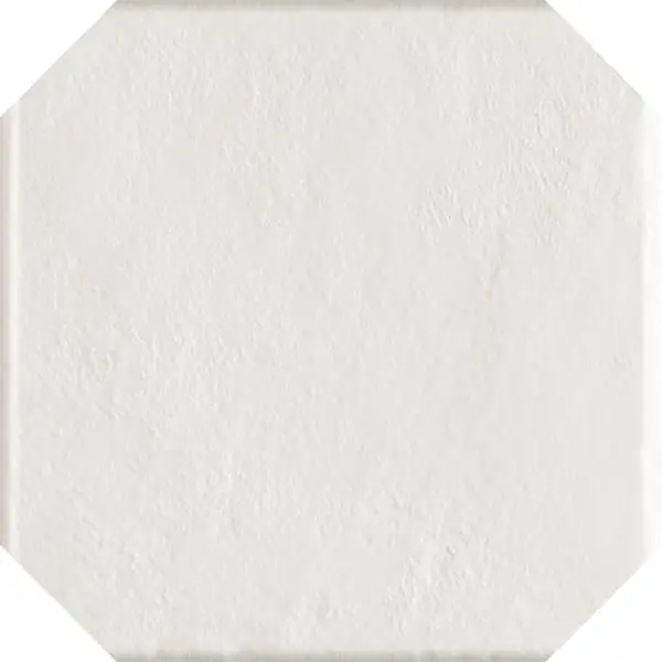 Paradyż Modern Bianco Gres Szkl. Struktura Octagon 19,8x19,8