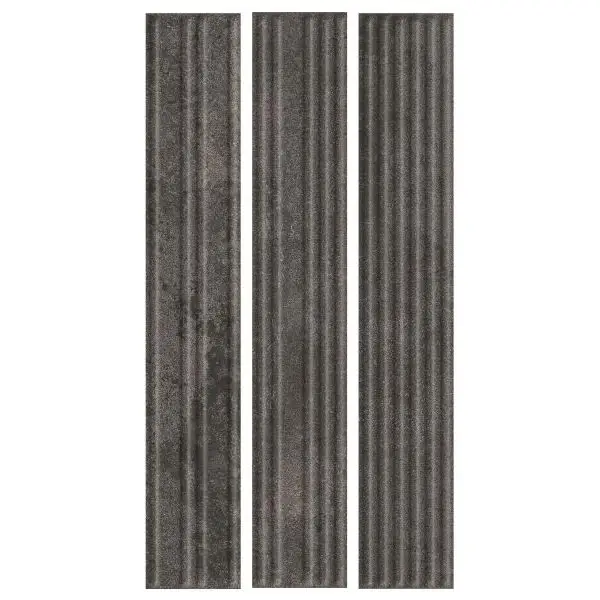Paradyż Classica Carrizo Basalt Elewacja Struktura Stripes Mix Mat 40,0x6,6