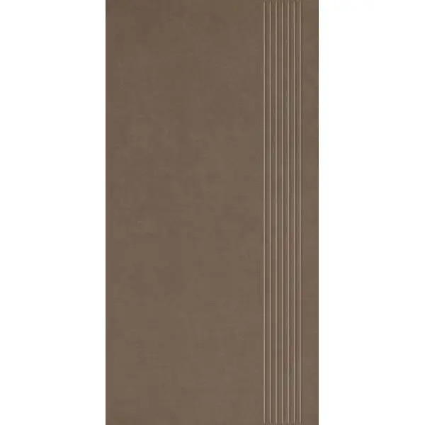 Paradyż Intero Brown Stopnica Prasowana Mat. 29,8x59,8