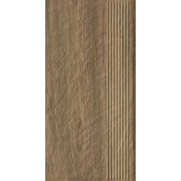 Paradyż Classica Carrizo Wood Stopnica Prosta Struktura Mat 30,0x60,0
