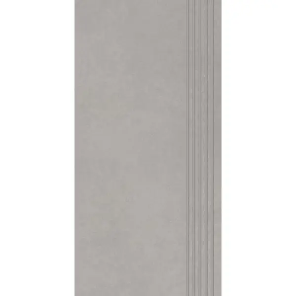 Paradyż Intero Silver Stopnica Prosta Nacinana Mat. 29,8x59,8
