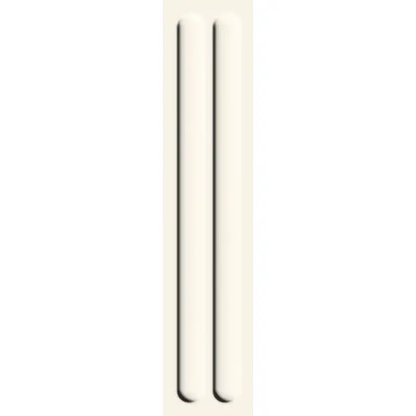 Paradyż Monpelli White Cegiełka Struktura D Połysk 6,5X29,8